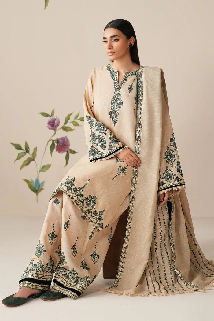 Baroque | Luxury Pret 25 | UF-4305 - Aqsa Fabrics