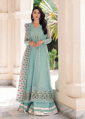 Saira Shakira | Luxury Pret | Tiffany Blue - Aqsa Fabrics