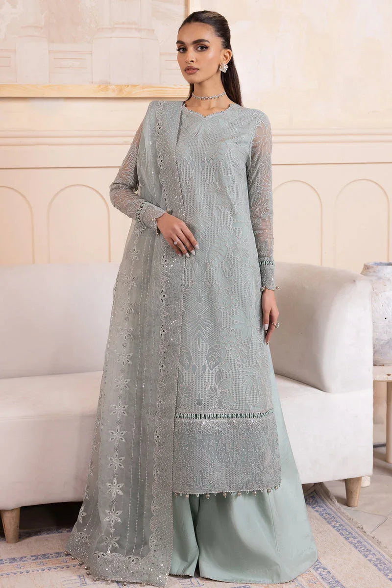 Jazmin | Formals Collection | CHIFFON UC-3043 - Aqsa Fabrics