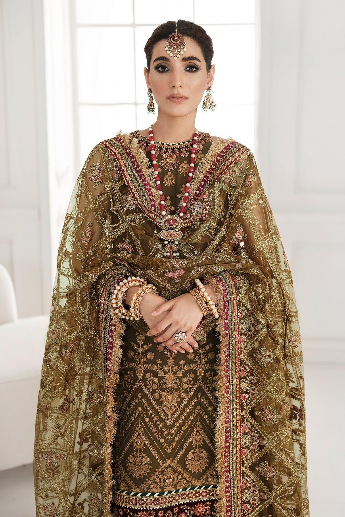 EMBROIDERED CHIFFON CH10-06 STITCHED