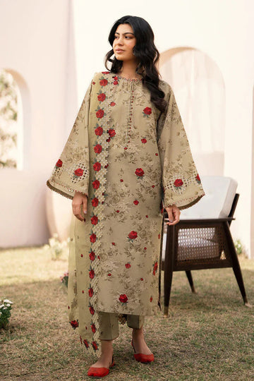 Baroque | Luxury Pret 24 | LAWN UF-594 - Aqsa Fabrics