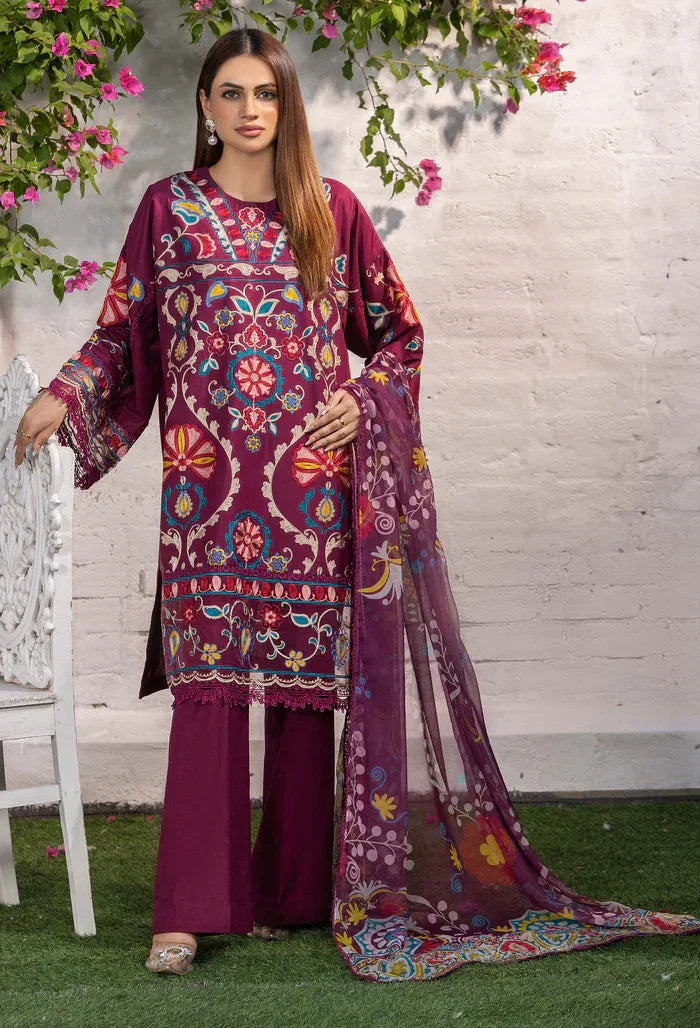 Adans Libas | Cambric ready to wear | CAMBRIC 22 - Aqsa Fabrics