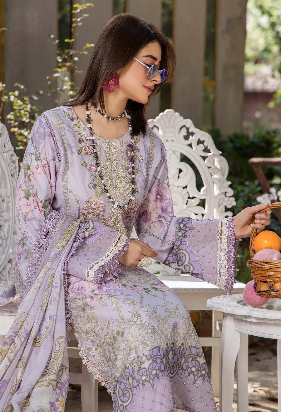 Adans Libas | Jasmine Lawn | JASMINE 2360 - Aqsa Fabrics