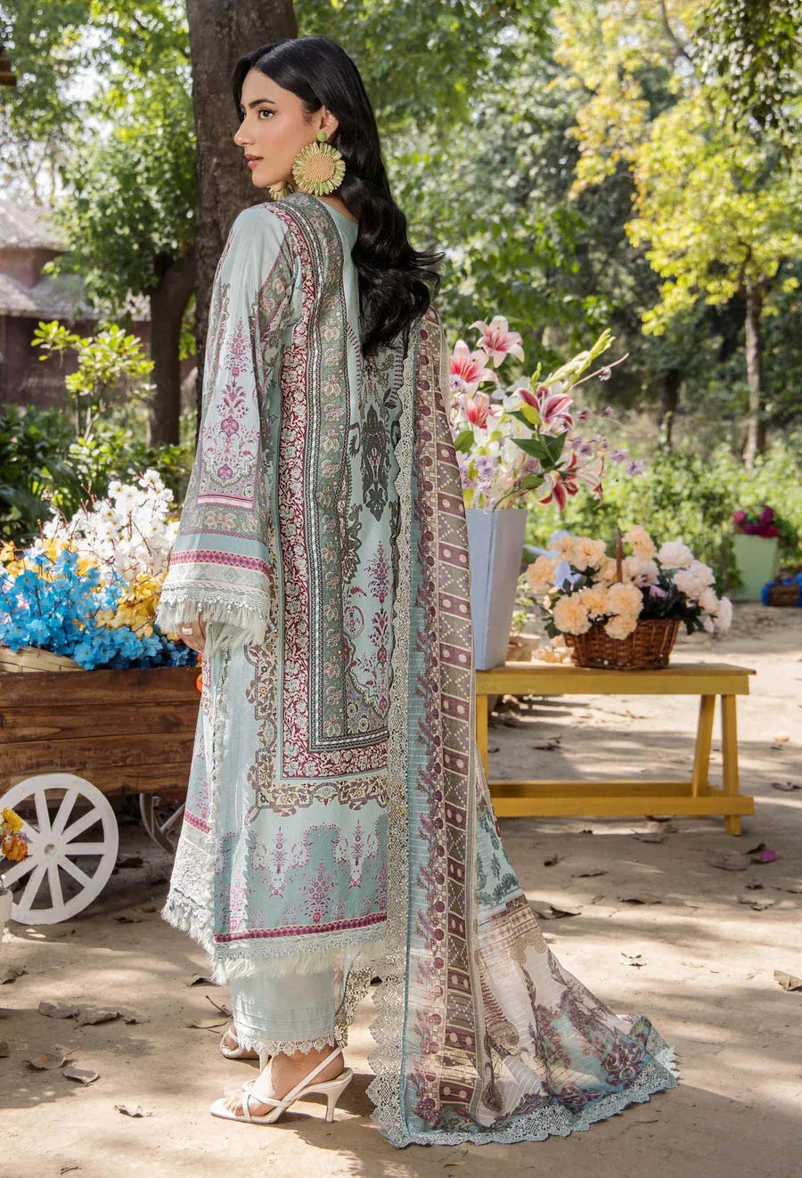 Adans Libas | Jasmine Lawn | JASMINE 2361 - Aqsa Fabrics