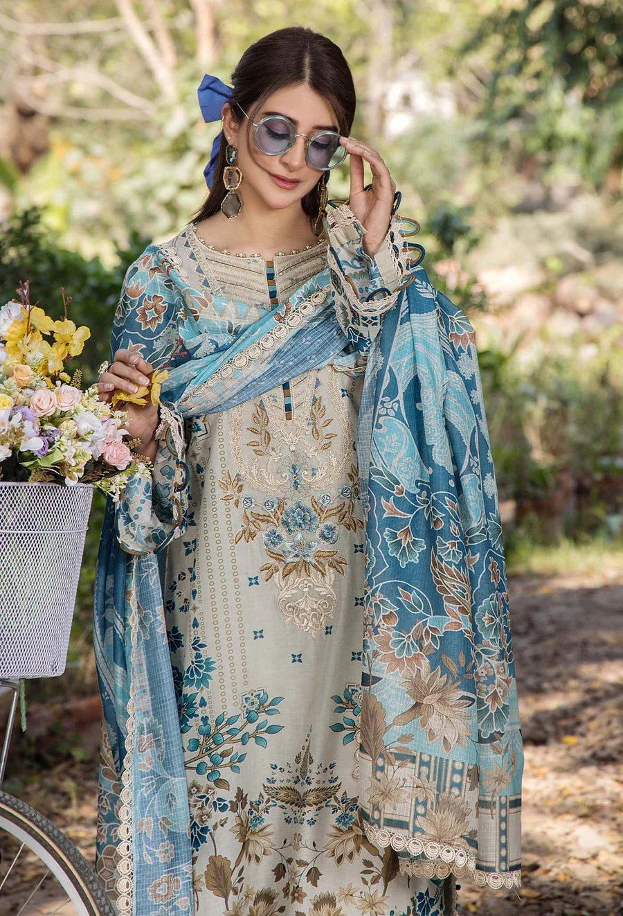 Adans Libas | Jasmine Lawn | JASMINE 2362 - Aqsa Fabrics