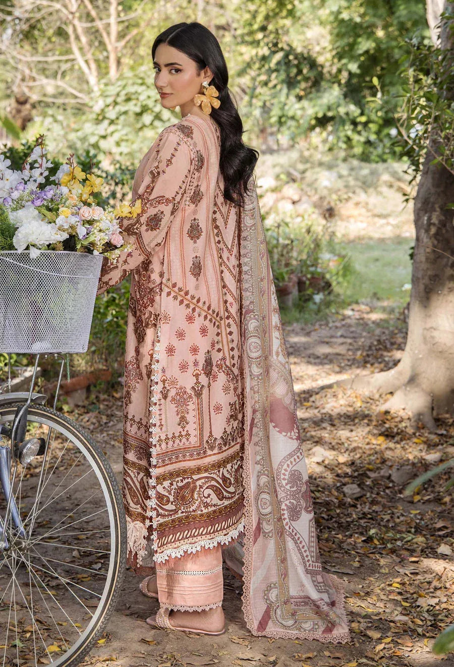 Adans Libas | Jasmine Lawn | JASMINE 2363 - Aqsa Fabrics