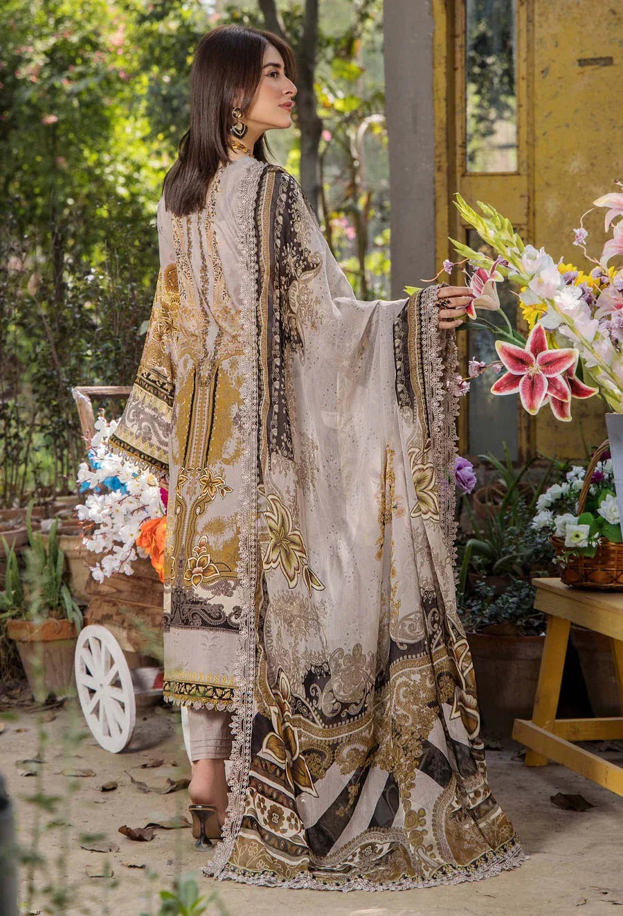 Adans Libas | Jasmine Lawn | JASMINE 2364 - Aqsa Fabrics