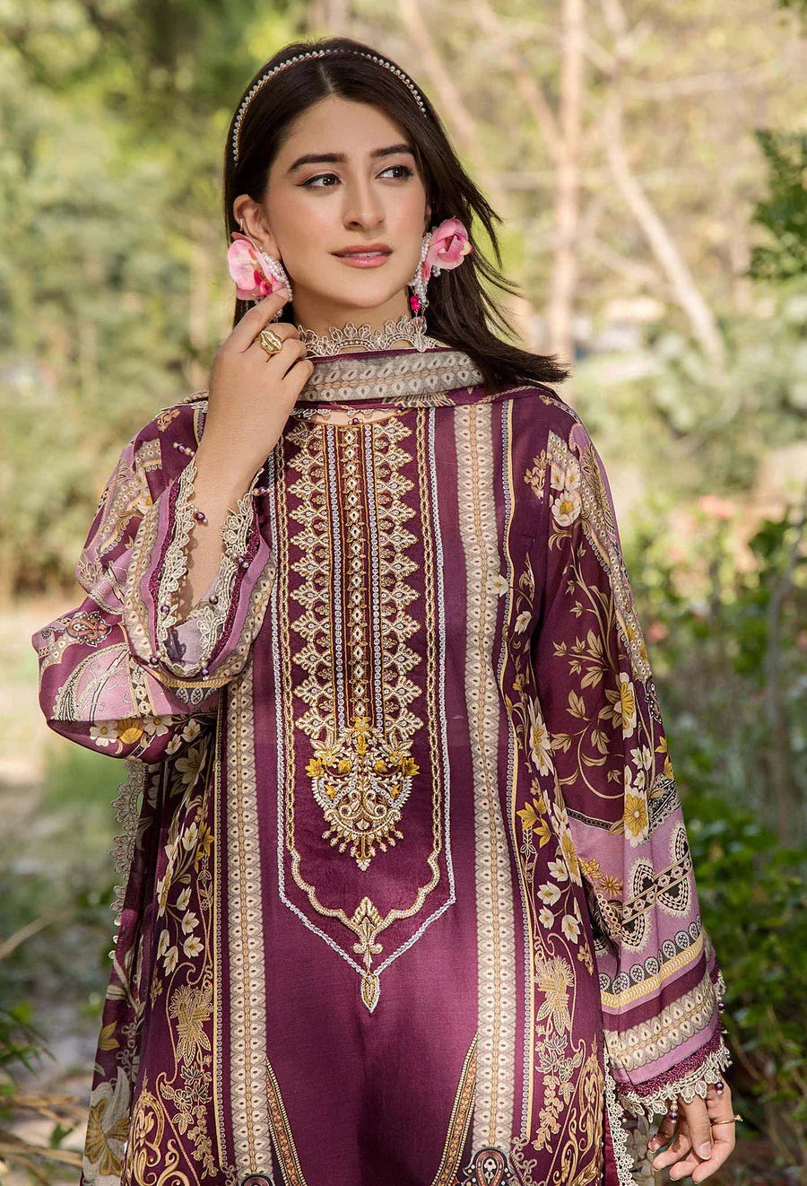 Adans Libas | Jasmine Lawn | JASMINE 2366 - Aqsa Fabrics