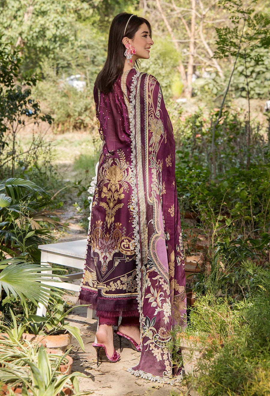 Adans Libas | Jasmine Lawn | JASMINE 2366 - Aqsa Fabrics