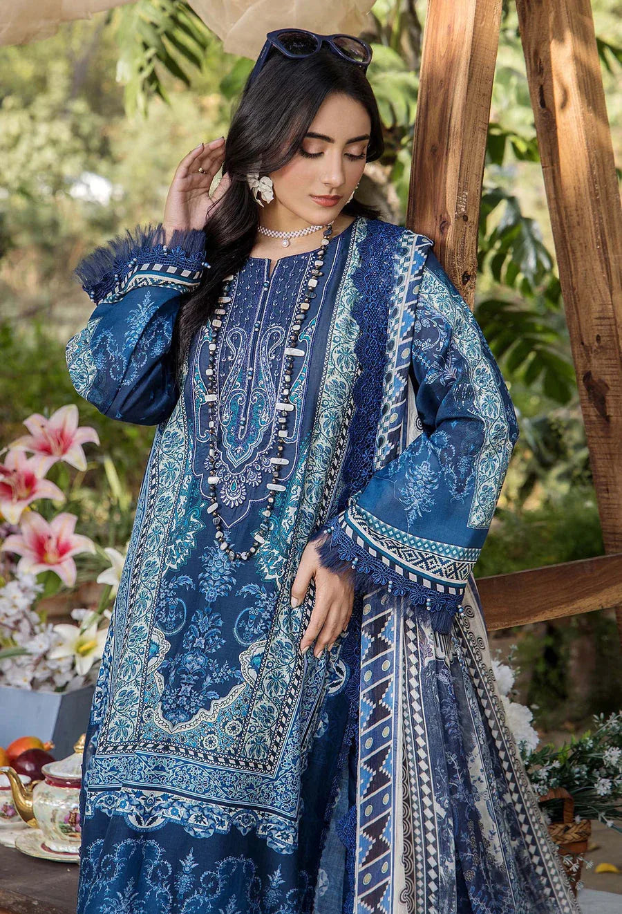 Adans Libas | Jasmine Lawn | JASMINE 2367 - Aqsa Fabrics