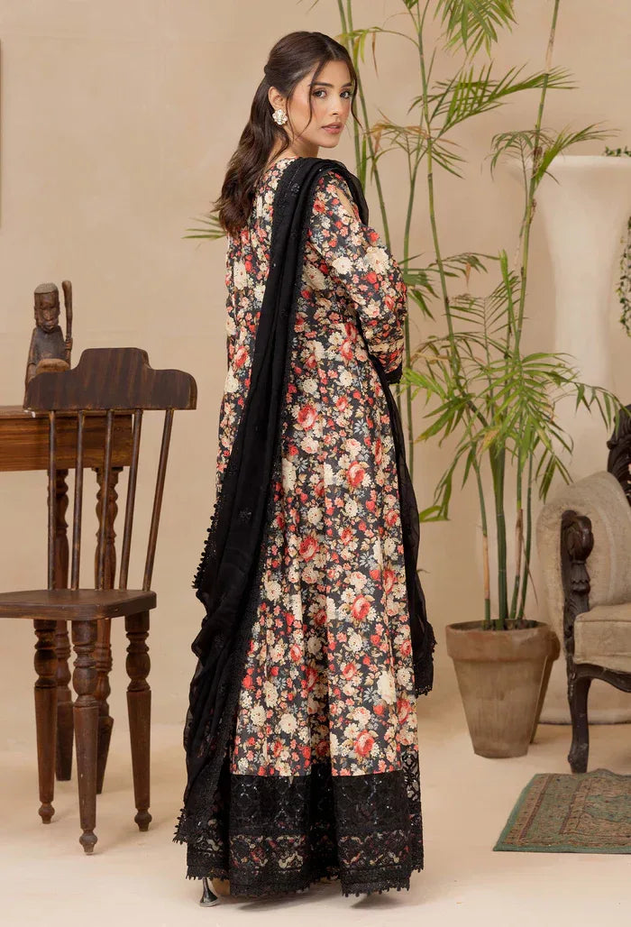 Adans Libas | Adans Chikankari Satin Lawn| CHIKANKARI 818101 - Aqsa Fabrics