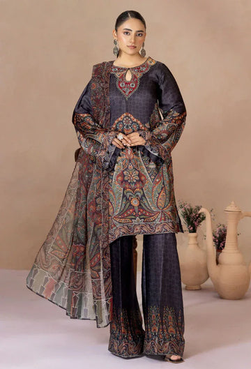 Adans Libas | Adans Monochrome Silk | MONOCHROME 1 - Aqsa Fabrics
