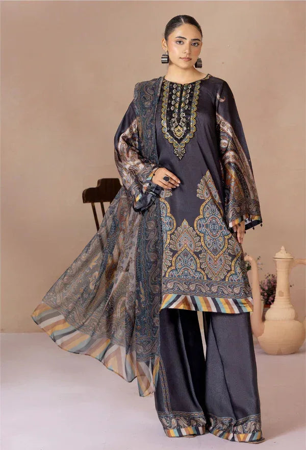Adans Libas | Adans Monochrome Silk | MONOCHROME 3 - Aqsa Fabrics