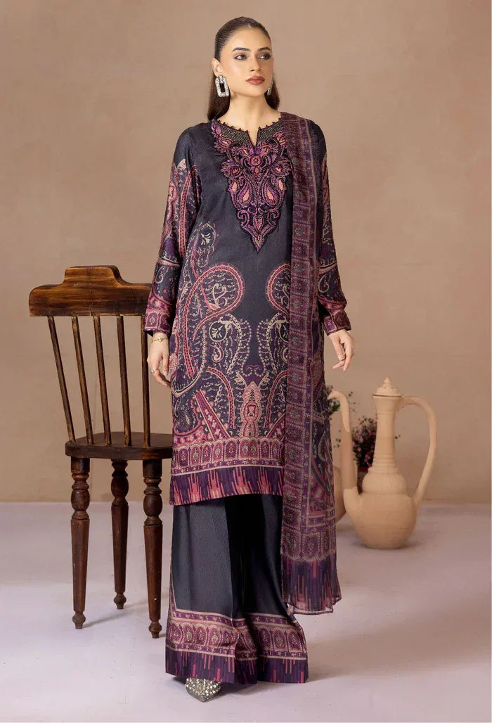 Adans Libas | Adans Monochrome Silk | MONOCHROME 5 - Aqsa Fabrics