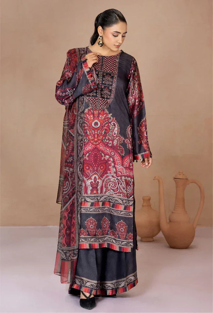 Adans Libas | Adans Monochrome  Silk | MONOCHROME 9 - Aqsa Fabrics