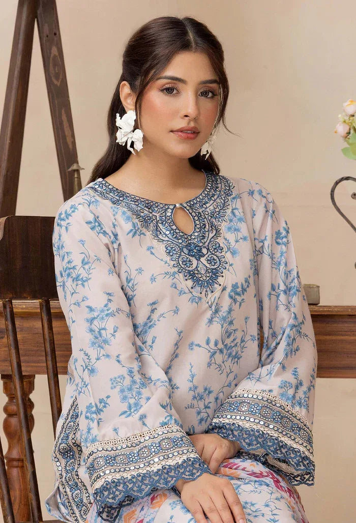 Adans Libas | Adans Embroidered satin | Satin Lawn 828213 - Aqsa Fabrics