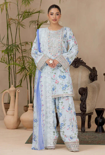 Adans Libas | Adans Embroidered satin | Satin Lawn 828214 - Aqsa Fabrics