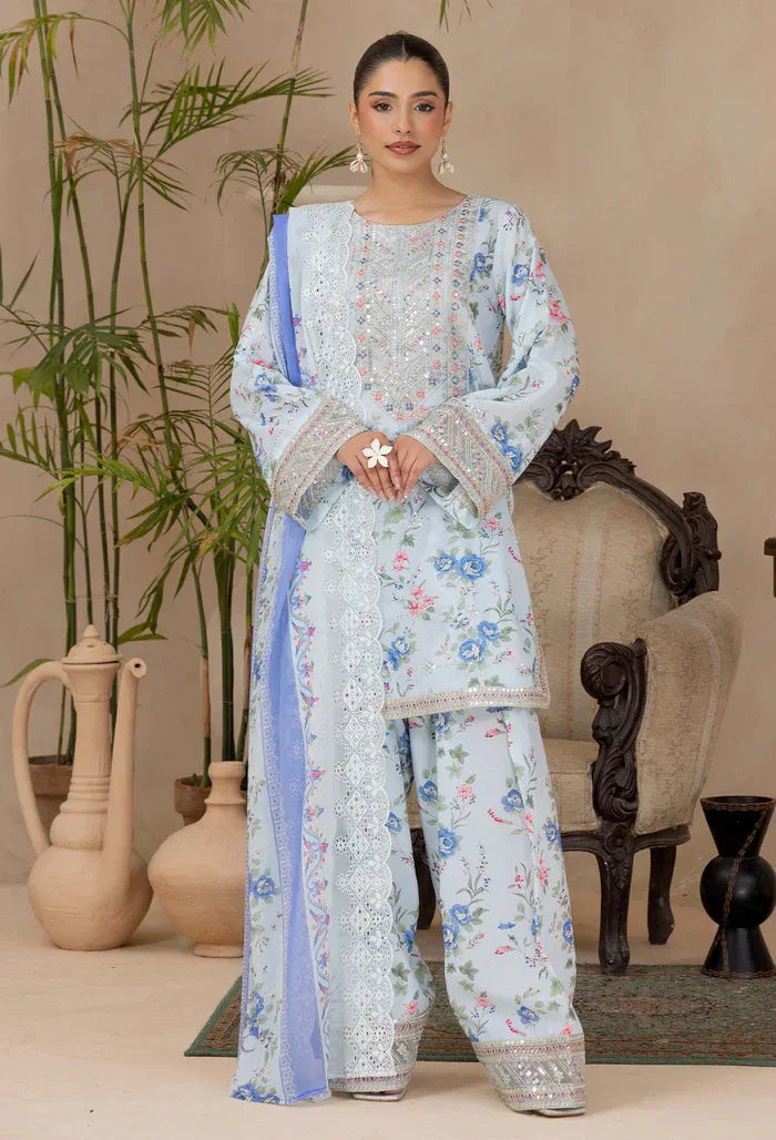 Adans Libas | Adans Embroidered satin | Satin Lawn 828214 - Aqsa Fabrics