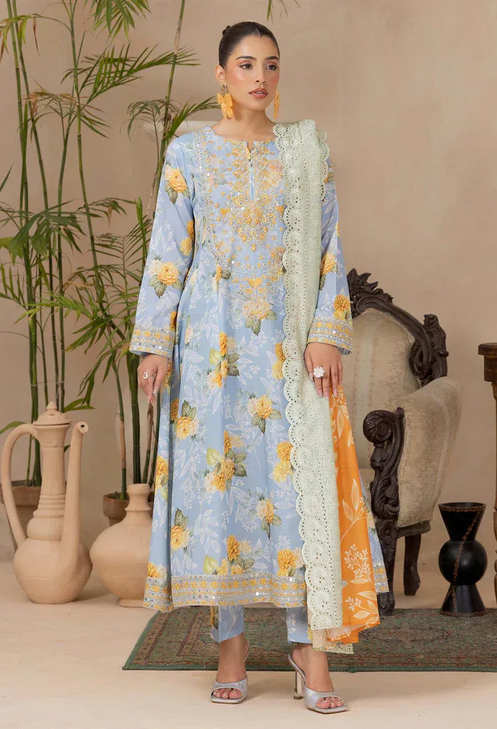 Adans Libas | Adans Embroidered satin  | Satin Lawn 828215 - Aqsa Fabrics