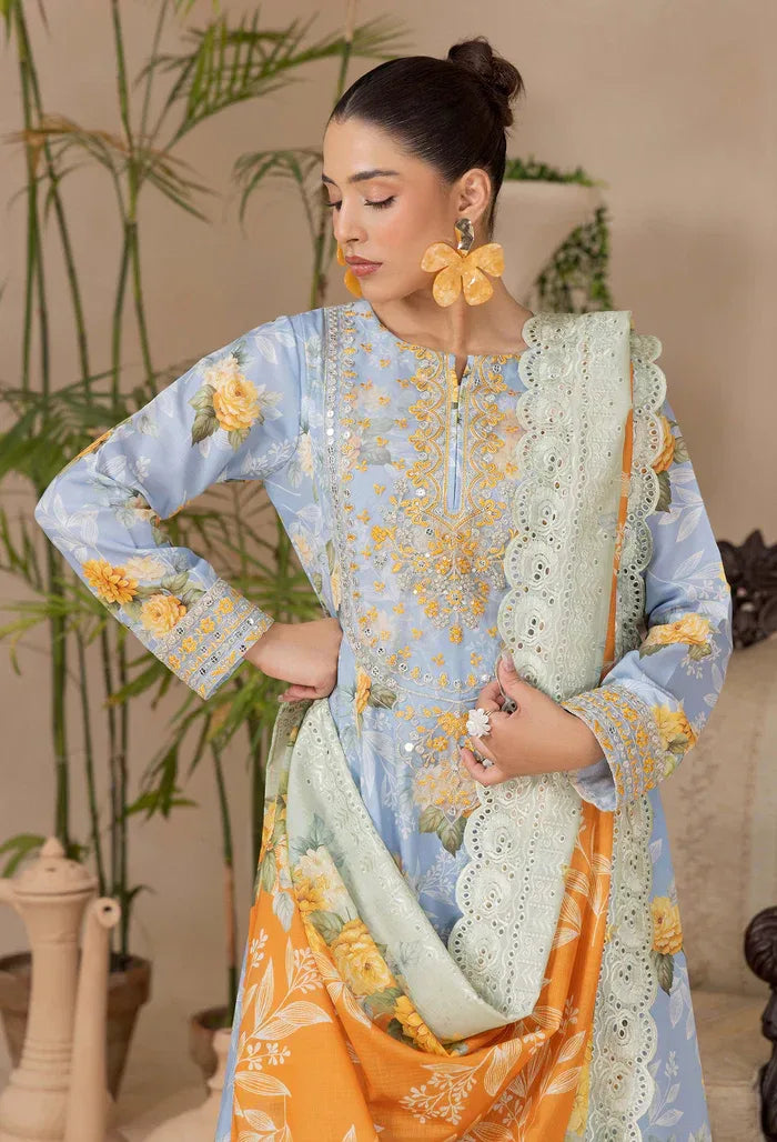 Adans Libas | Adans Embroidered satin  | Satin Lawn 828215 - Aqsa Fabrics
