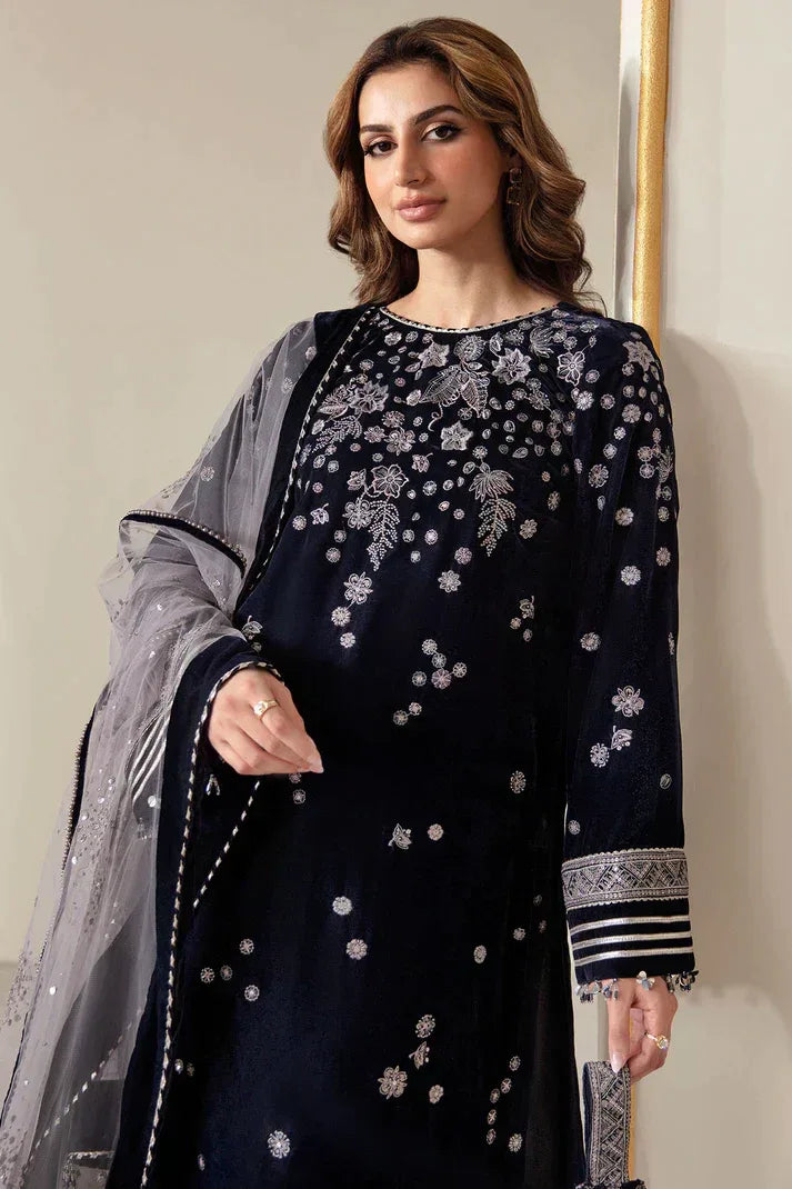 Jazmin | Velvet 23 | VF-2015 - Aqsa Fabrics