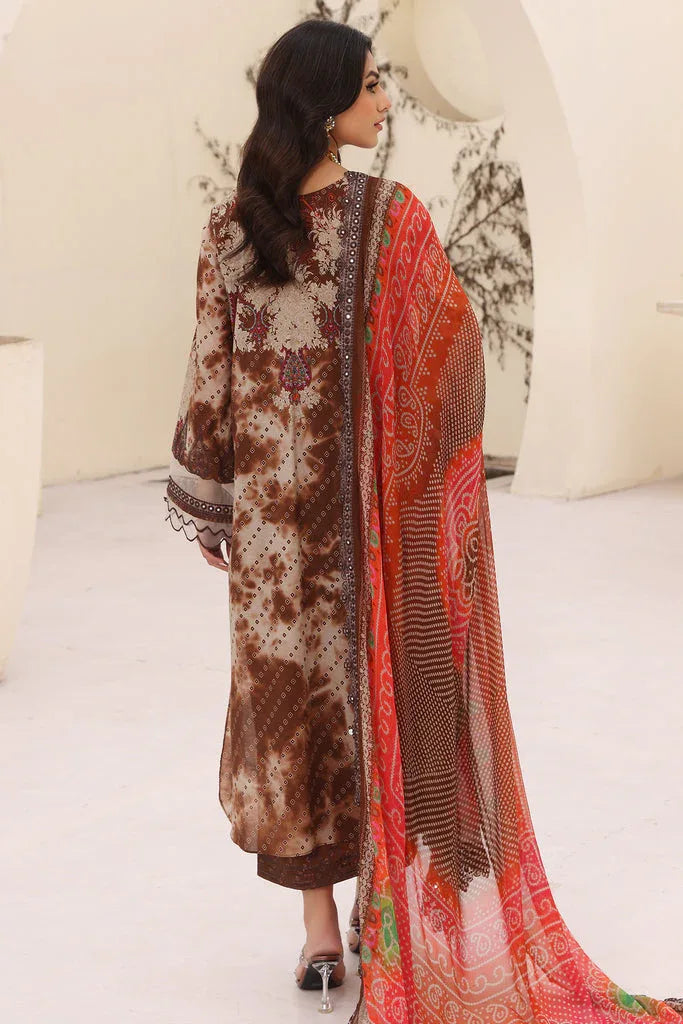 Charizma | Naranji Embroidered Lawn 24 | CN4-008 - Aqsa Fabrics