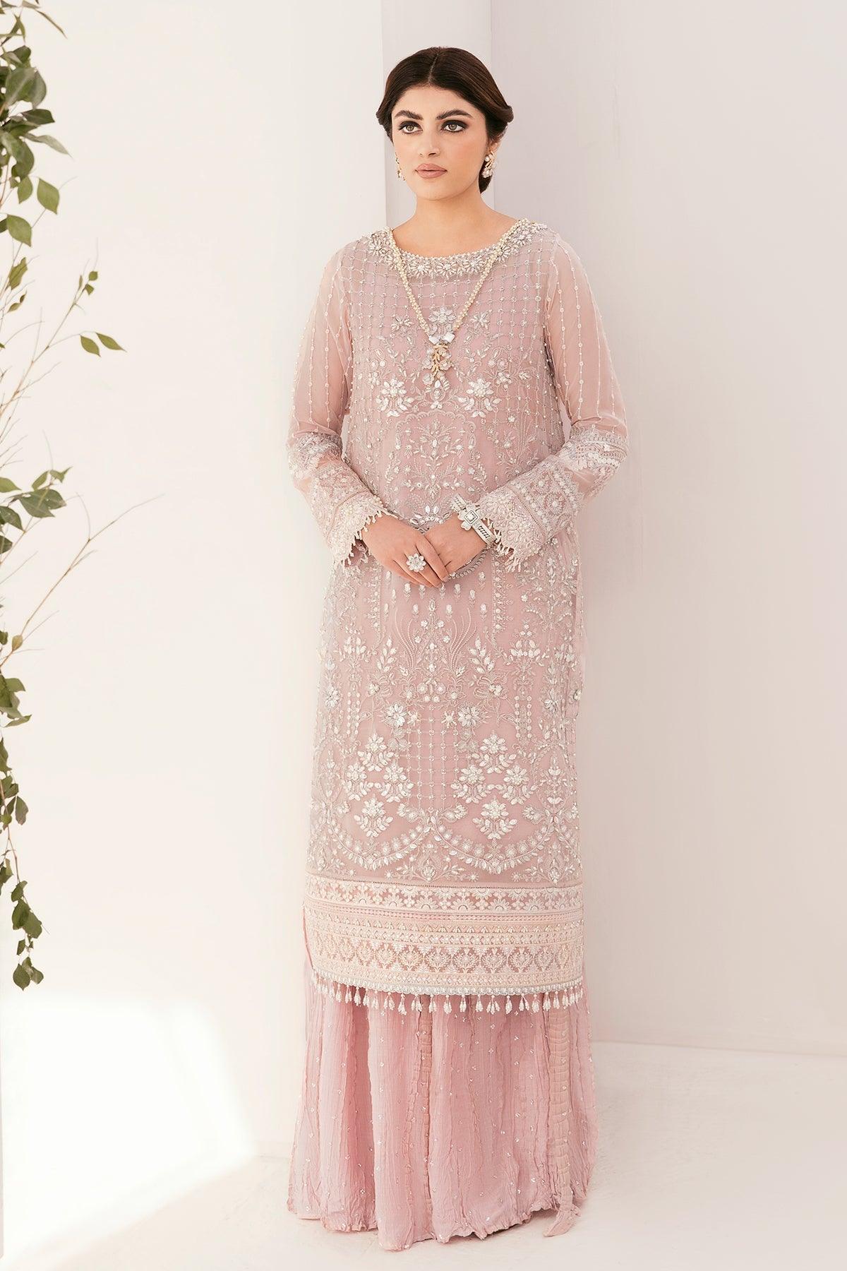 EMBROIDERED CHIFFON CH11-05 STITCHED