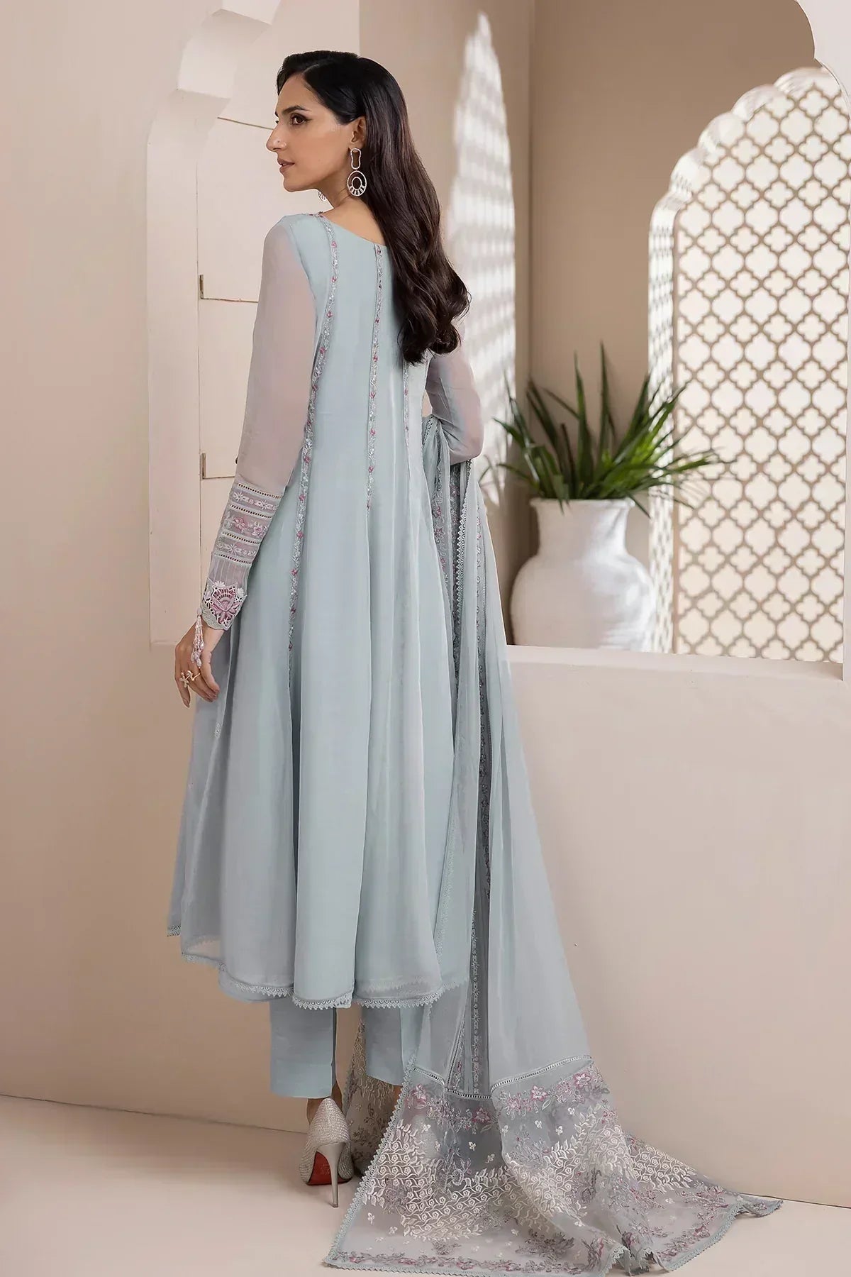 Baroque | Formals Collection | UF-419 - Aqsa Fabrics