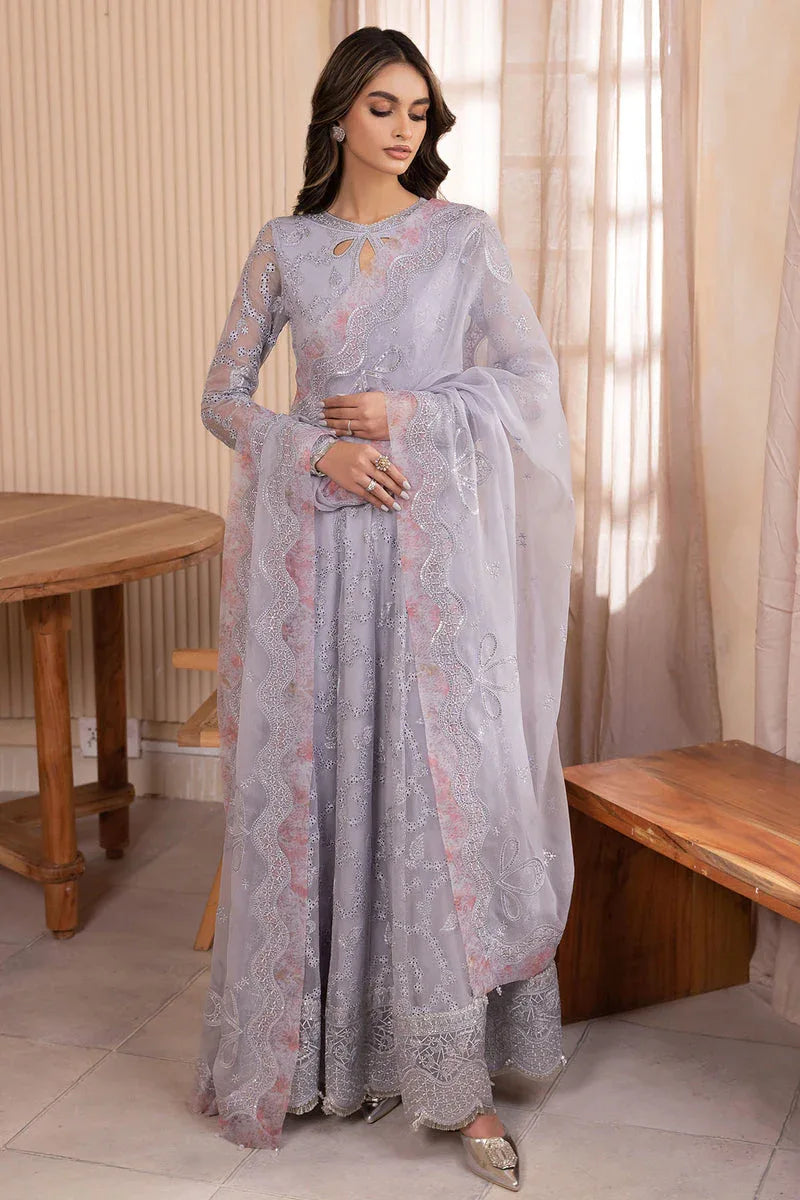 Jazmin | Formals Collection | CHIFFON UC-3039 - Aqsa Fabrics