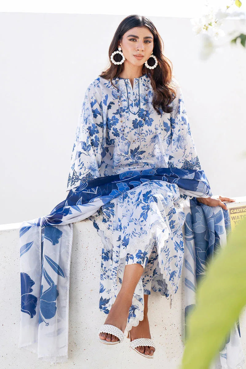 Baroque | Luxury Pret 25 | UF-4068 - Aqsa Fabrics