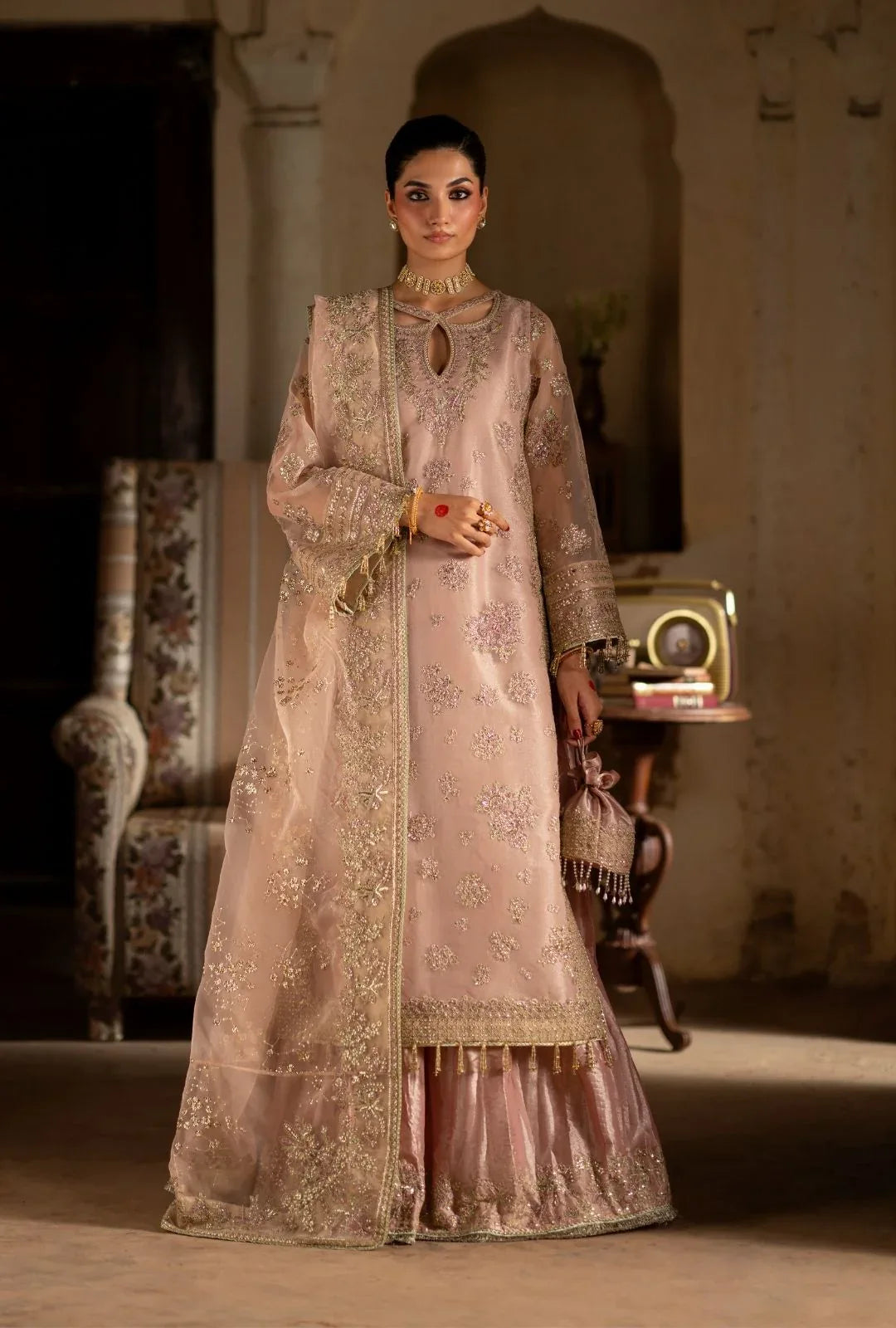 Ajr Couture | Dastan e Ishq | Zehra - Aqsa Fabrics