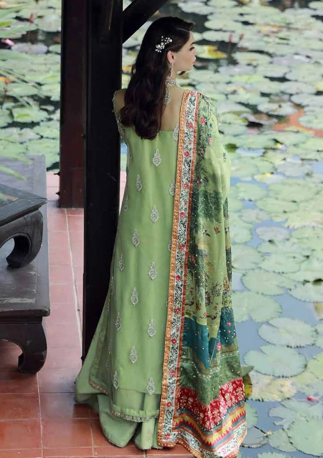 Ezra | Wedding Collection | EW24#04 - Gardenia - Aqsa Fabrics