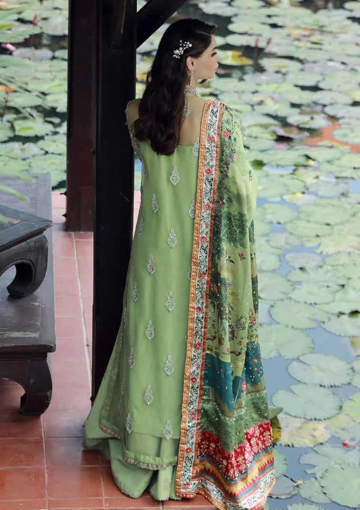 Ezra | Wedding Collection | EW24#04 - Gardenia - Aqsa Fabrics