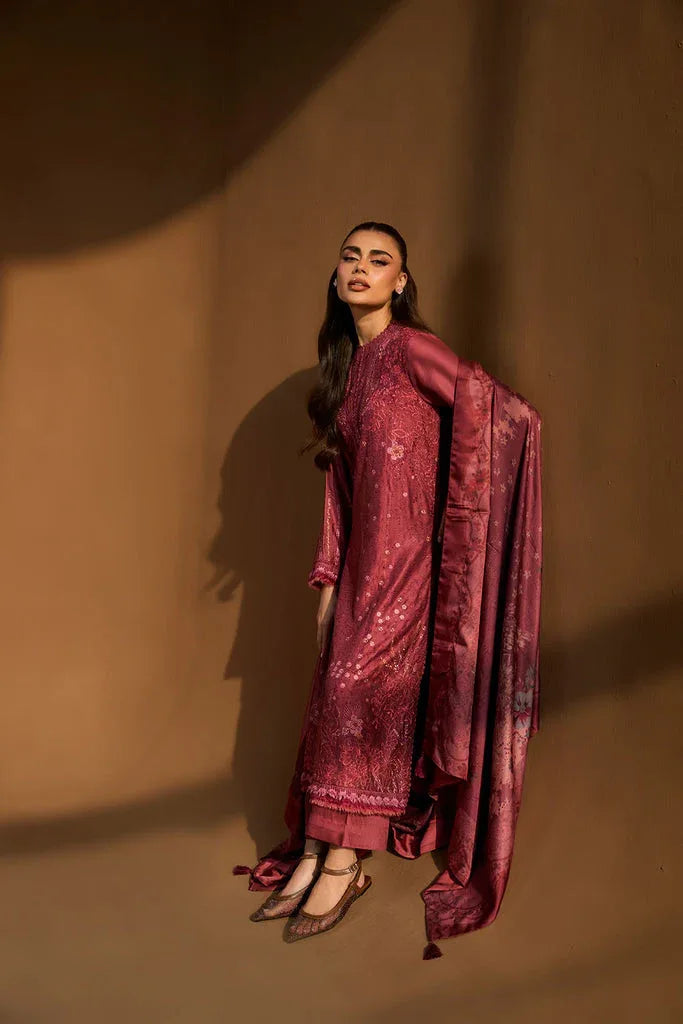 Sobia Nazir | Winter Shawl 25 | Design 3B - Aqsa Fabrics