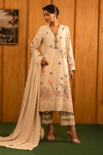 Sana Safinaz | Muzlin Winter 25 | M253-003B - Aqsa Fabrics