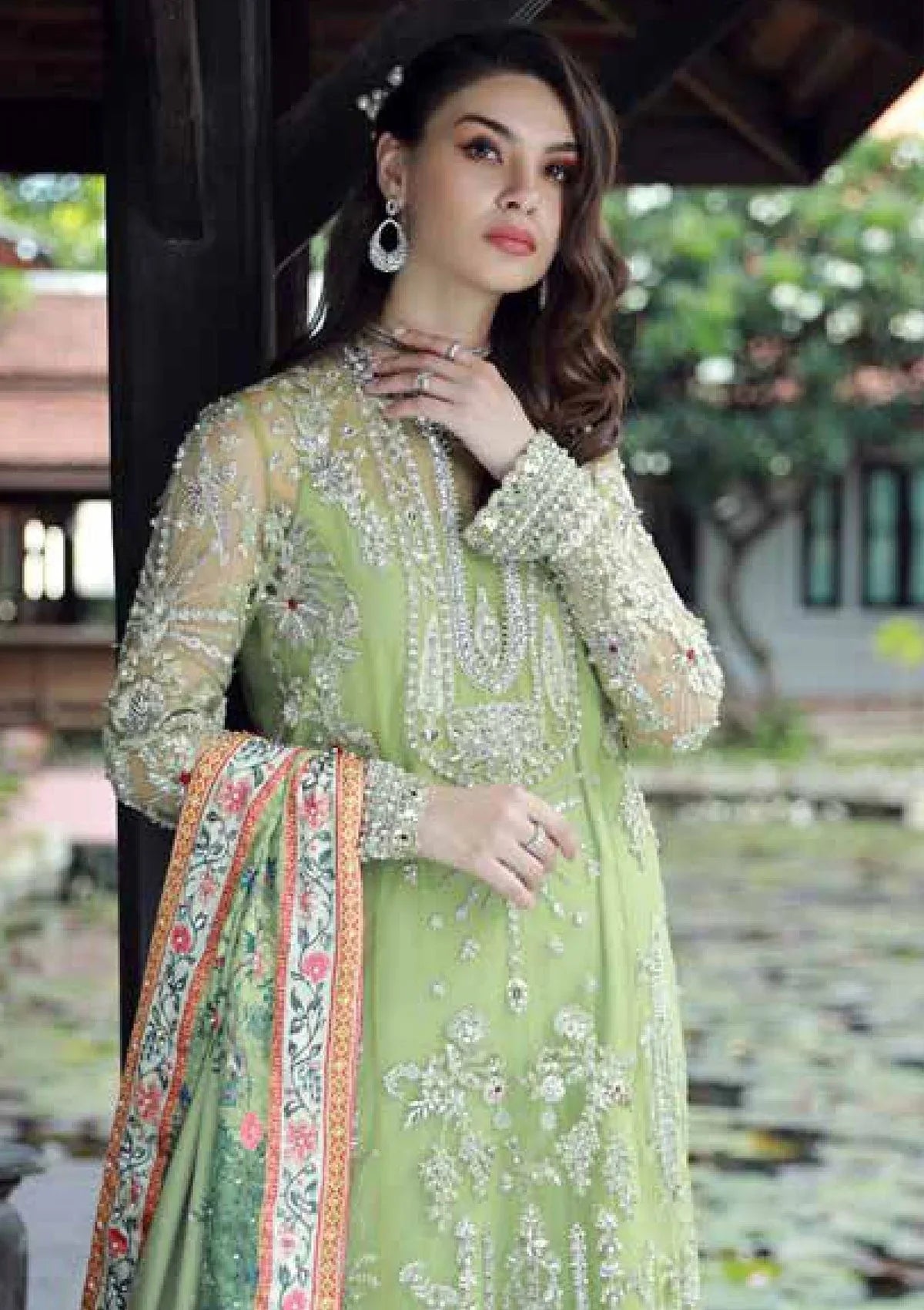 Ezra | Wedding Collection | EW24#04 - Gardenia - Aqsa Fabrics