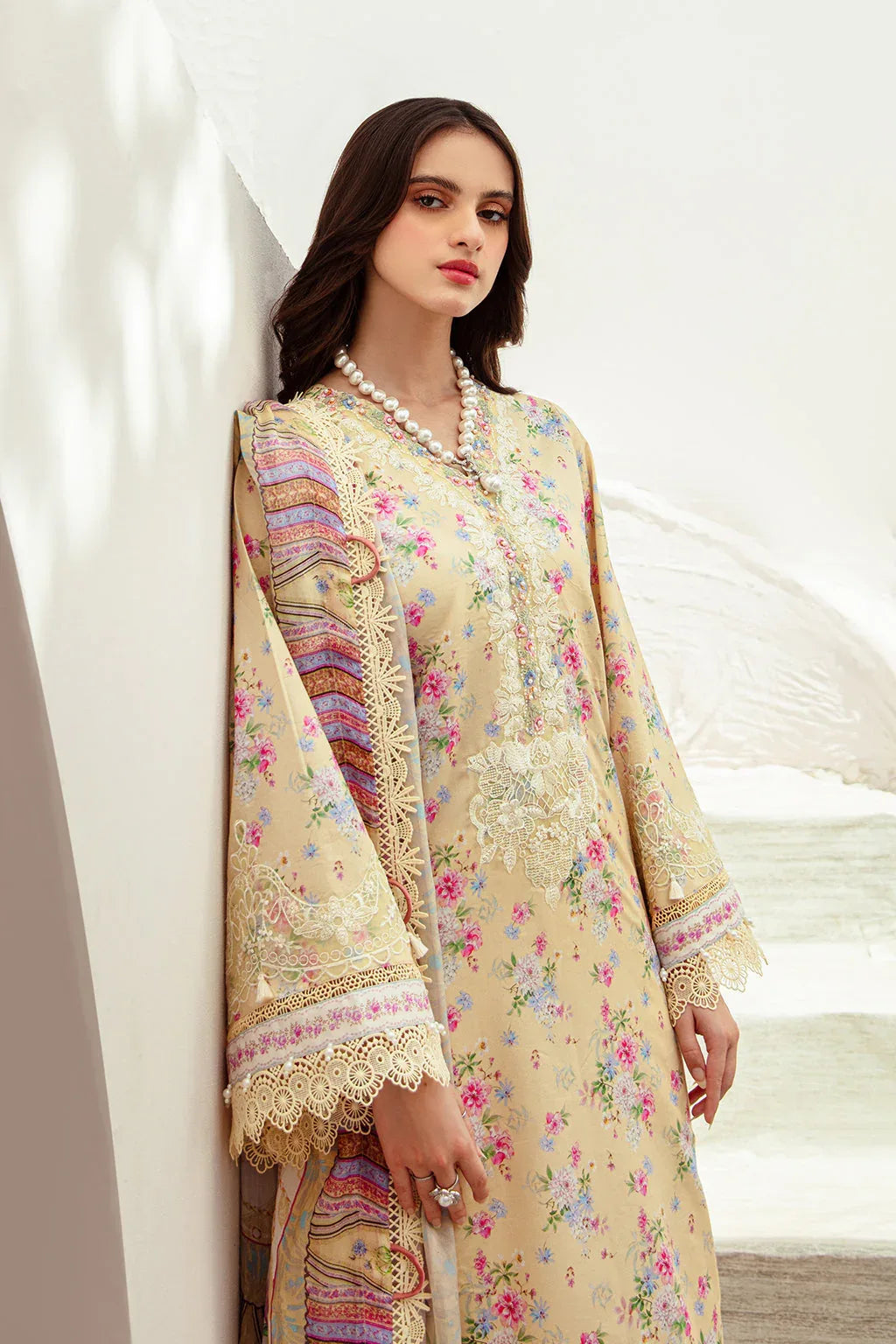 AJR Couture | Alif Affordable Lawn 24 | SUNNY DELIGHT - Aqsa Fabrics