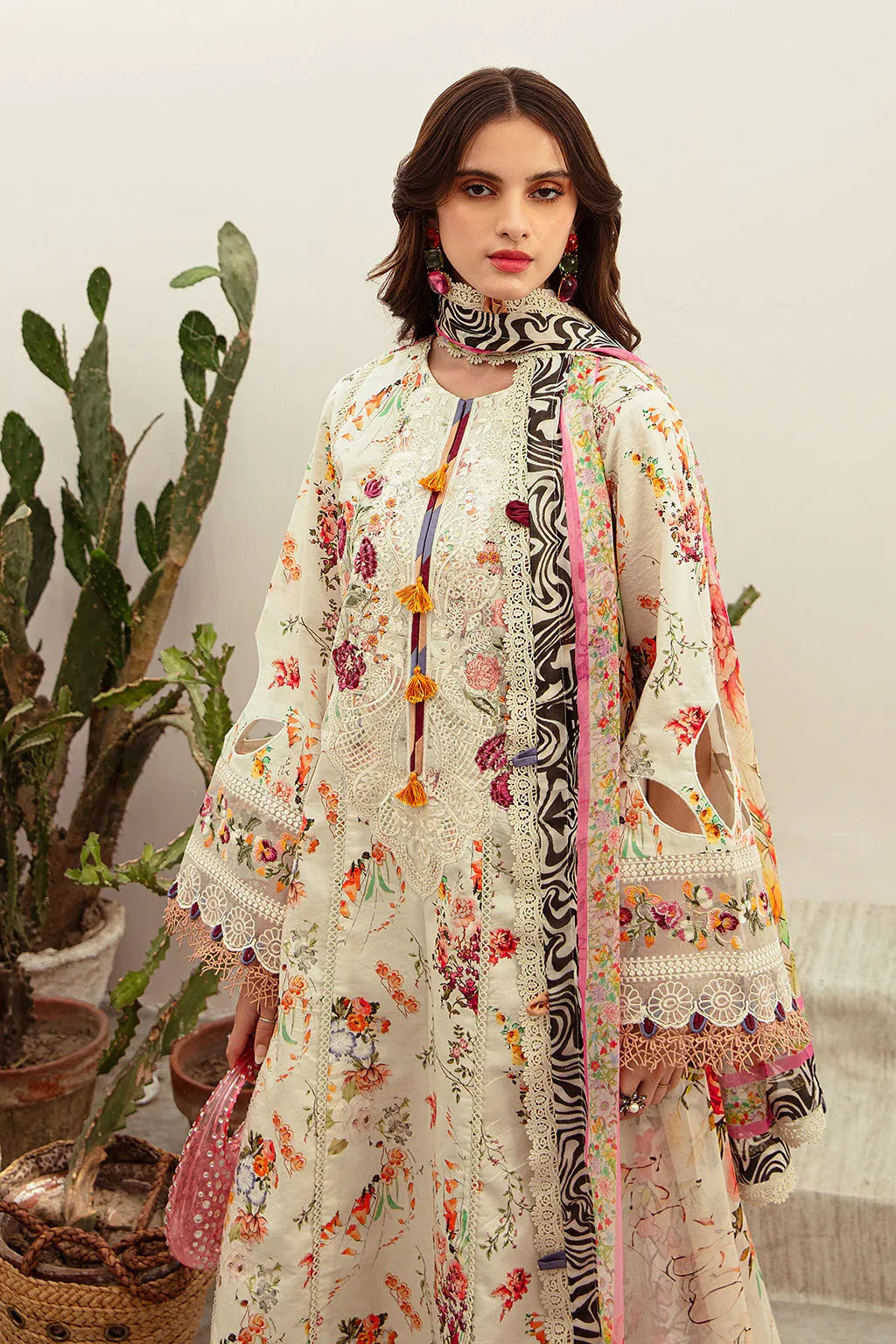 AJR Couture | Alif Affordable Lawn 24 | GARDIAN - Aqsa Fabrics