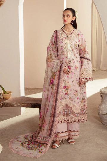 AJR Couture | Alif Affordable Lawn 24 | ROSELLA - Aqsa Fabrics