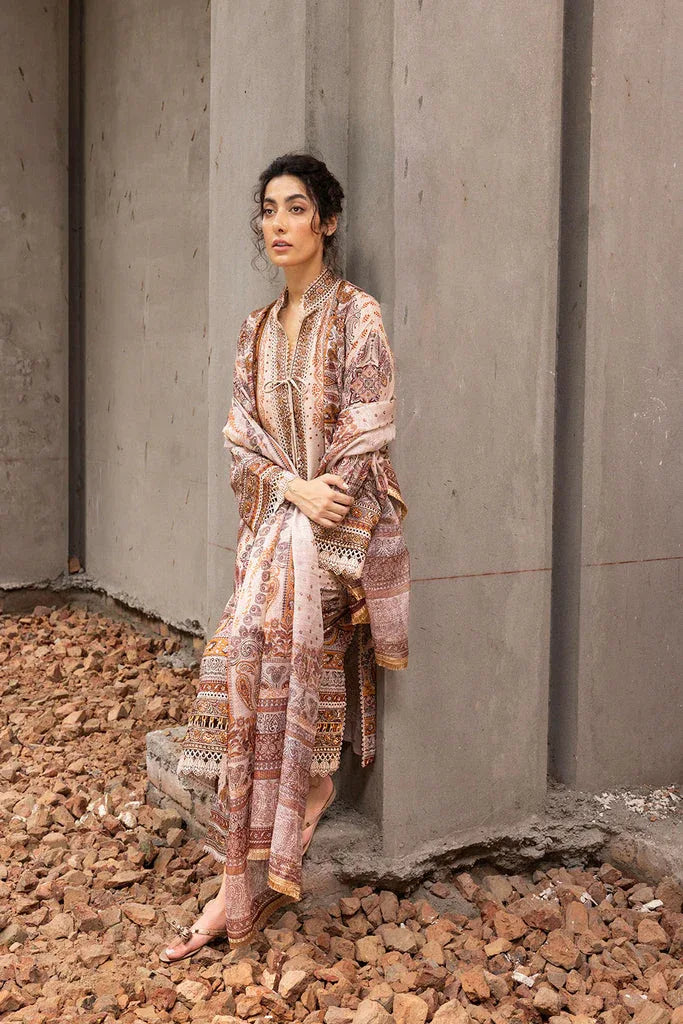 Sobia Nazir | Fall Edit 24 | DESIGN 5B FALL EDIT 2024 UNSTITCHED - Aqsa Fabrics