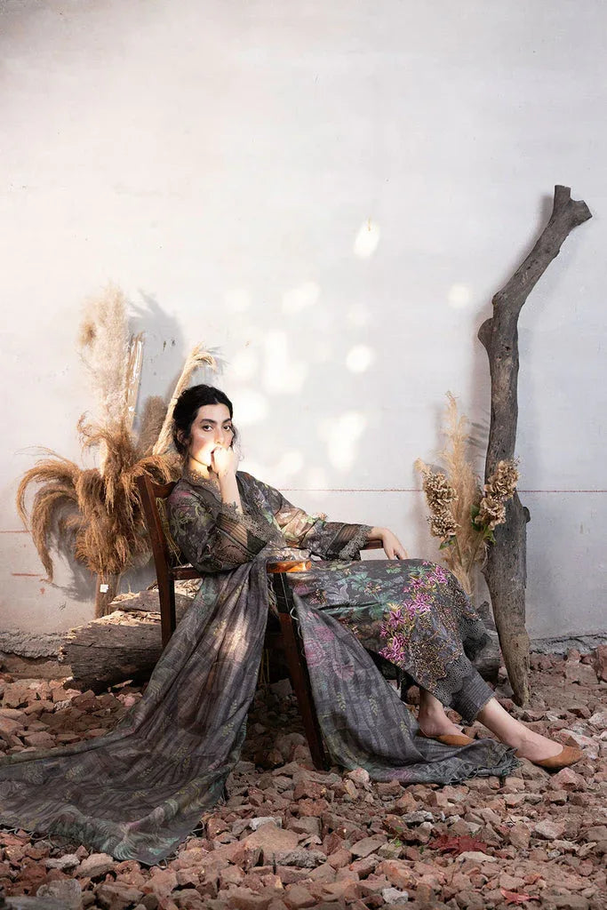 Sobia Nazir | Fall Edit 24 | DESIGN 3B FALL EDIT 2024 UNSTITCHED - Aqsa Fabrics