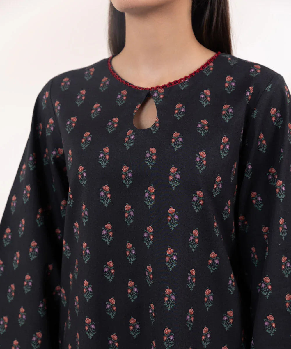 Sapphire | Intermix 2024 | Cambric Suit S-03 - Aqsa Fabrics