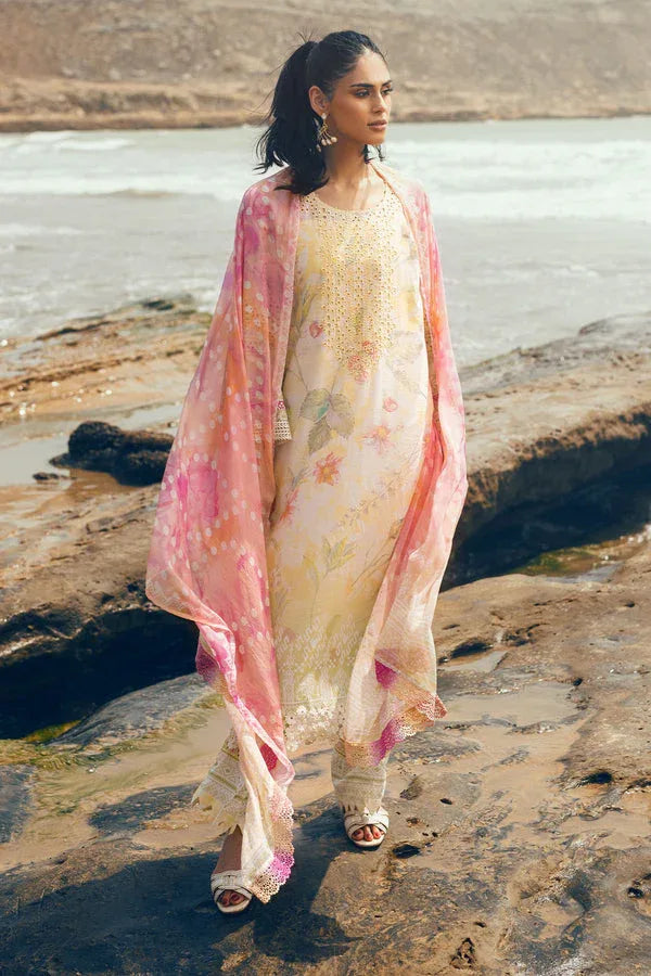 Nureh | Gardenia Lawn 24 | N-06 - Aqsa Fabrics