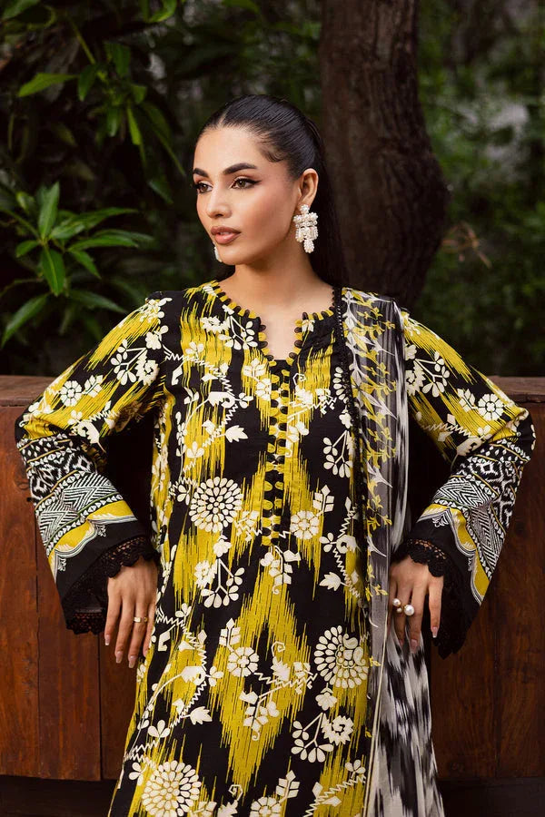 Nureh | Signature Printed Linen | SP-168 - Aqsa Fabrics