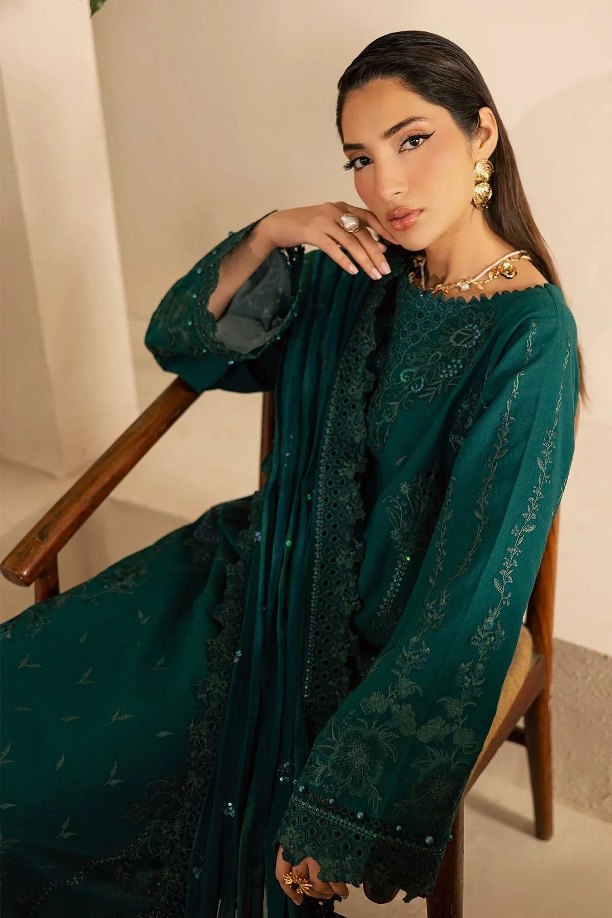 Nureh | Karandi Collection | NE-220 - Aqsa Fabrics