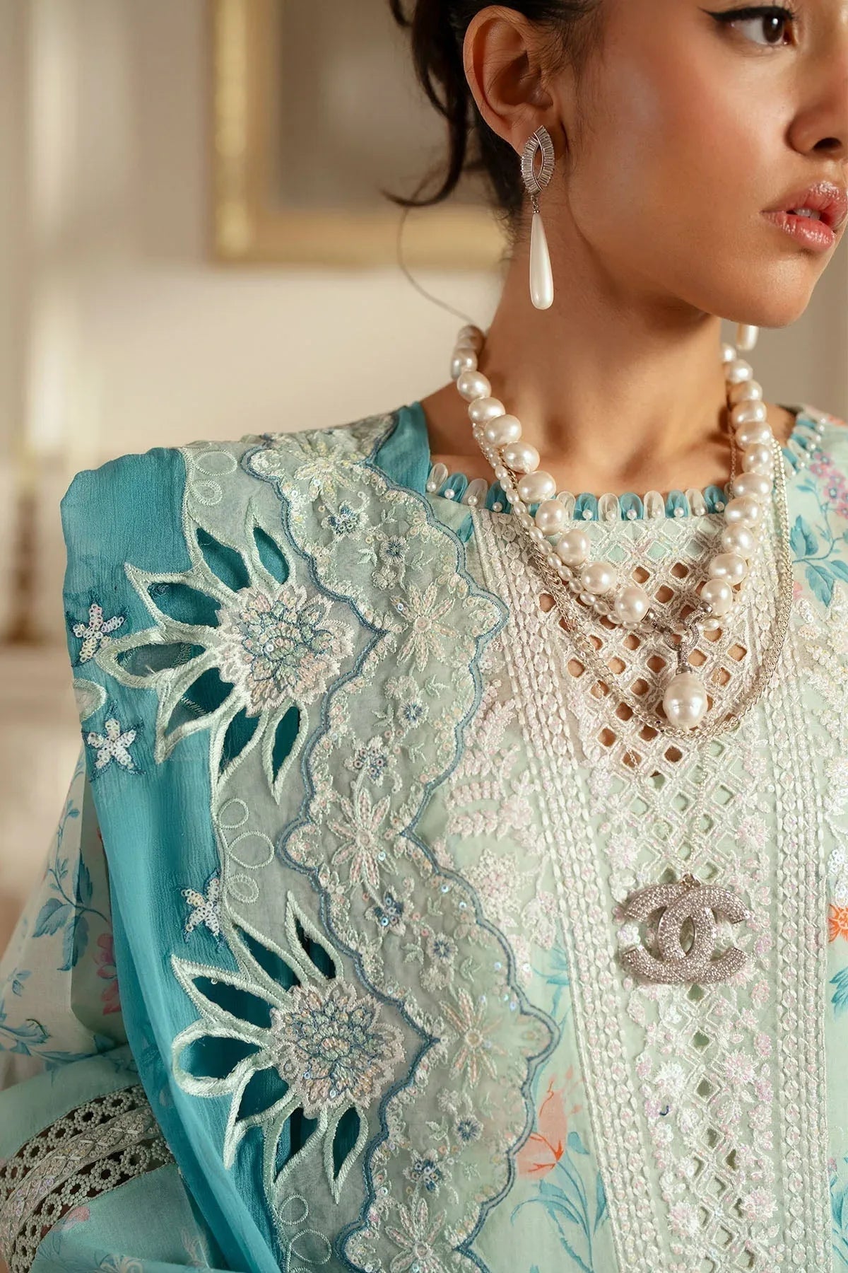 Nureh | Feya Eid Lawn | FE-06 - Aqsa Fabrics