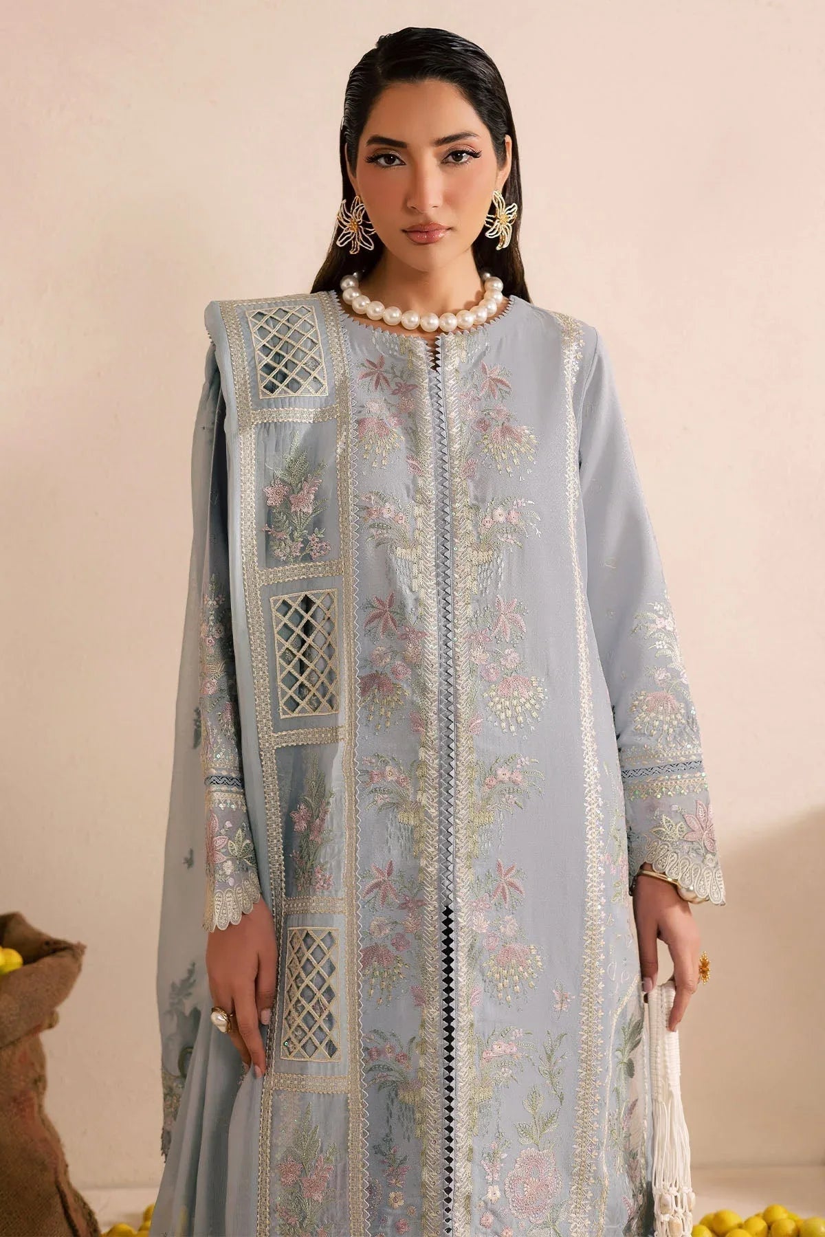Nureh | Karandi Collection |NE-217 - Aqsa Fabrics