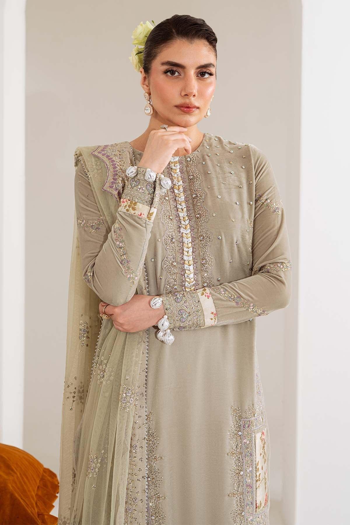 Nureh | Maya Velvet | NW-111 - Aqsa Fabrics