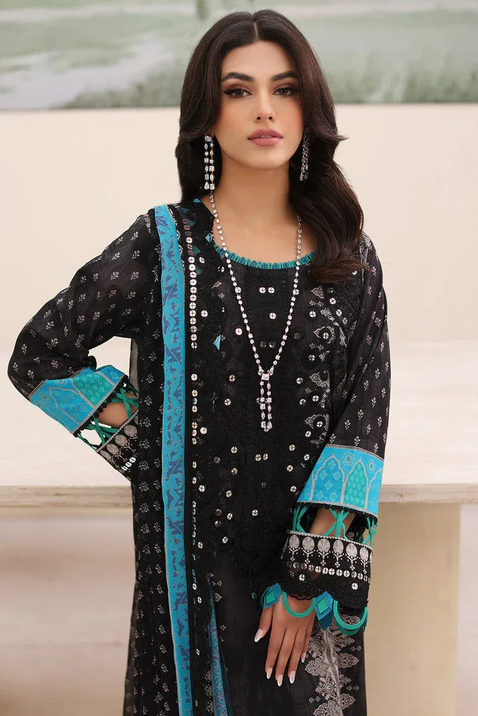 Charizma | Naranji Embroidered Lawn 24 | CN4-002 - Aqsa Fabrics