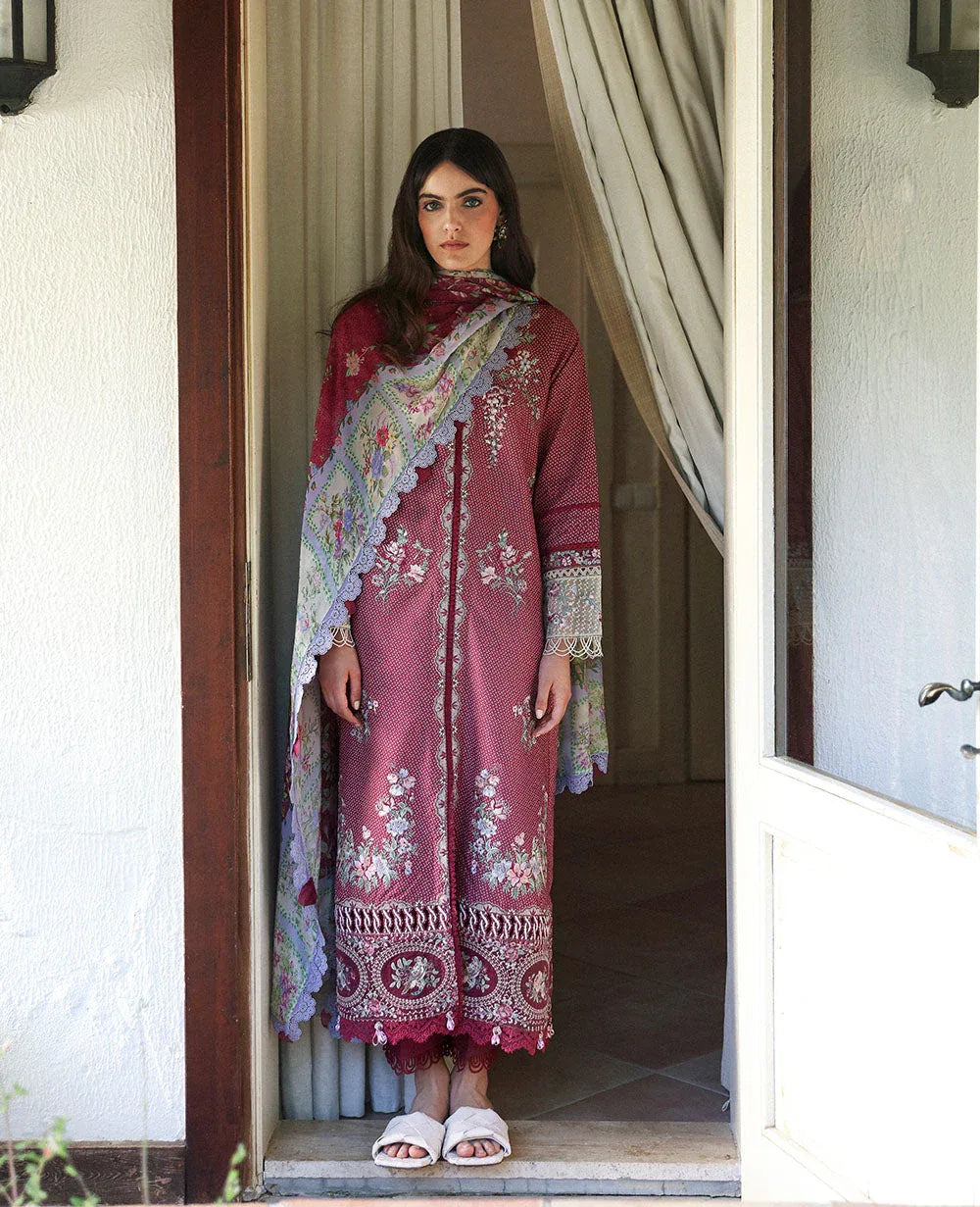 Republic Womenswear | Aylin Summer Lawn 24 | Fleur (D2-A) - Aqsa Fabrics